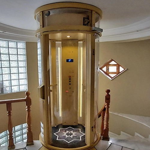 Residential Capsule Elevator - Material: Stainless Steel