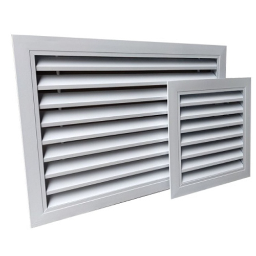 Intake Louver - Air Flow Capacity: As Per Design