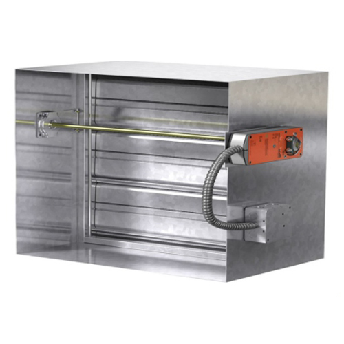 Fire Damper - Color: Silver