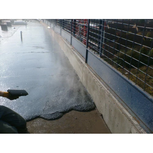 Bitumen Mastic Flooring - Color: Black