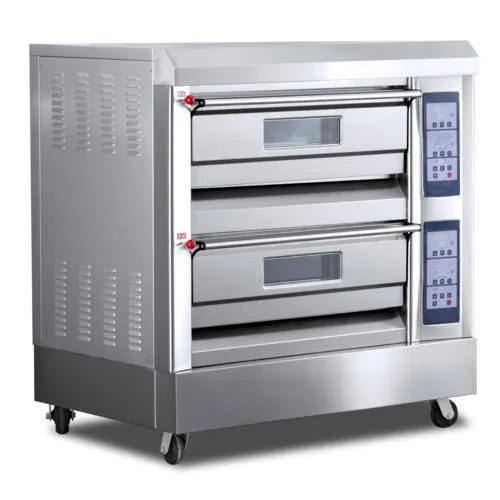 Pizza Stone Oven Gas - Color: Silver