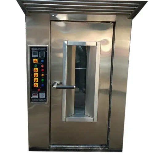 Commercial Baking Rotary Oven - Color: Silver