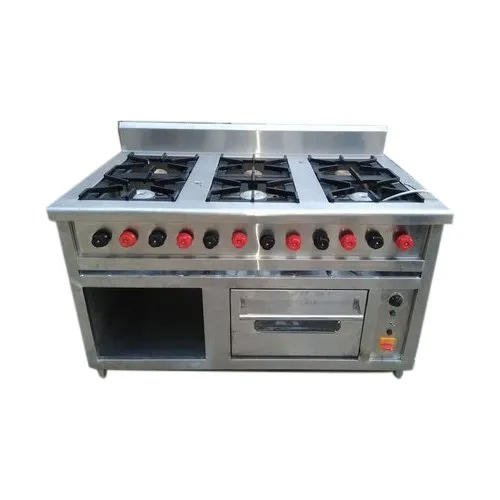 6 Burner Gas Range