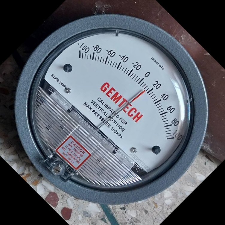 NO 1 Gauge GEMTECH Differential Pressure Gauge Delhi