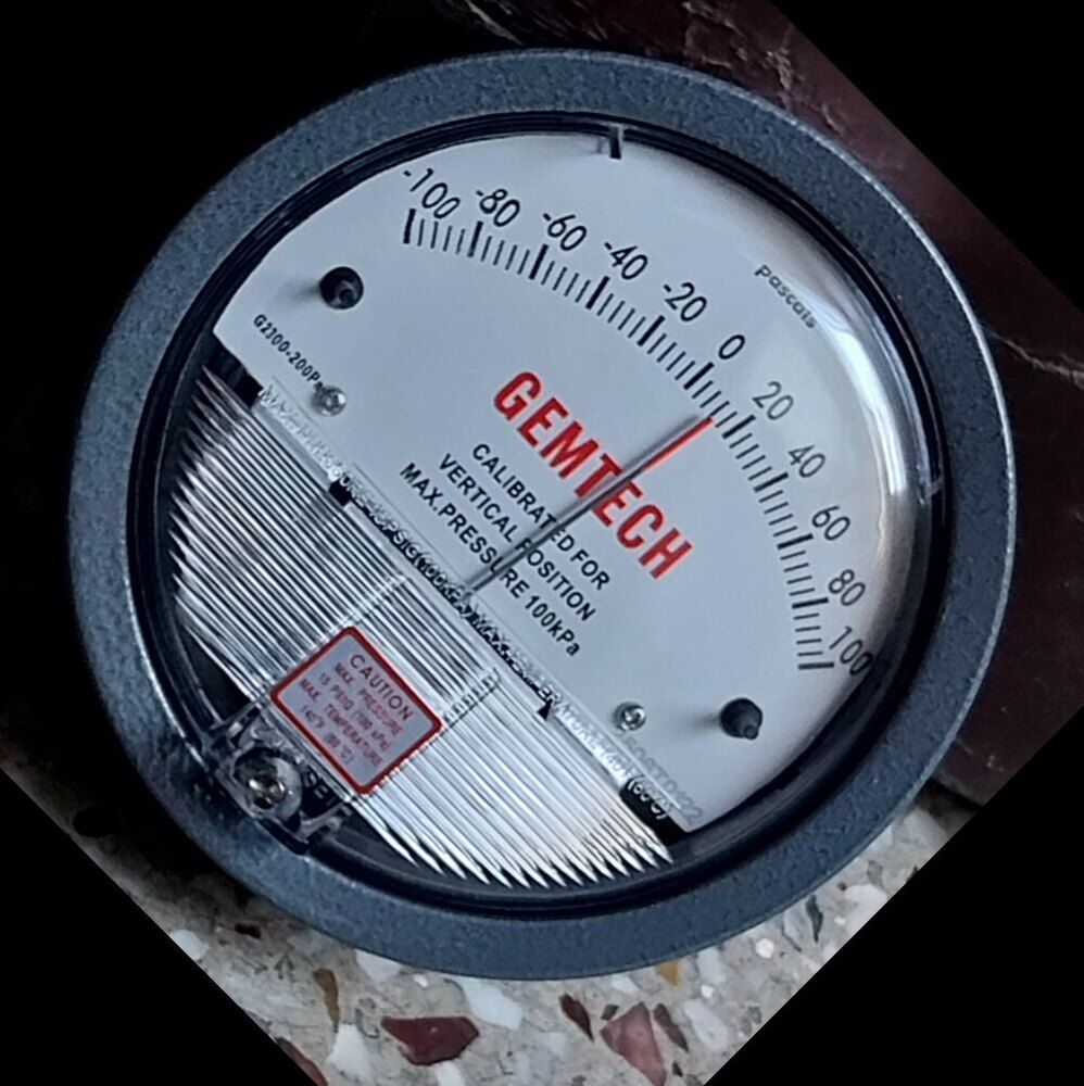 NO 1 Gauge GEMTECH Differential Pressure Gauge Delhi