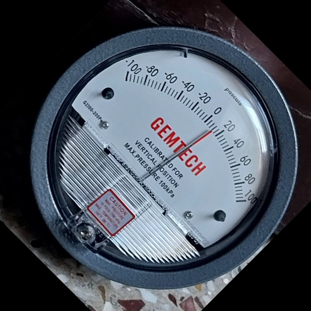 NO 1 Gauge GEMTECH Differential Pressure Gauge Delhi