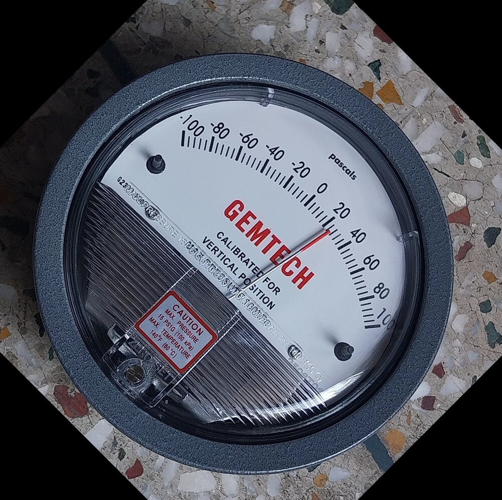 NO 1 GEMTECH Differential Pressure Gauge India