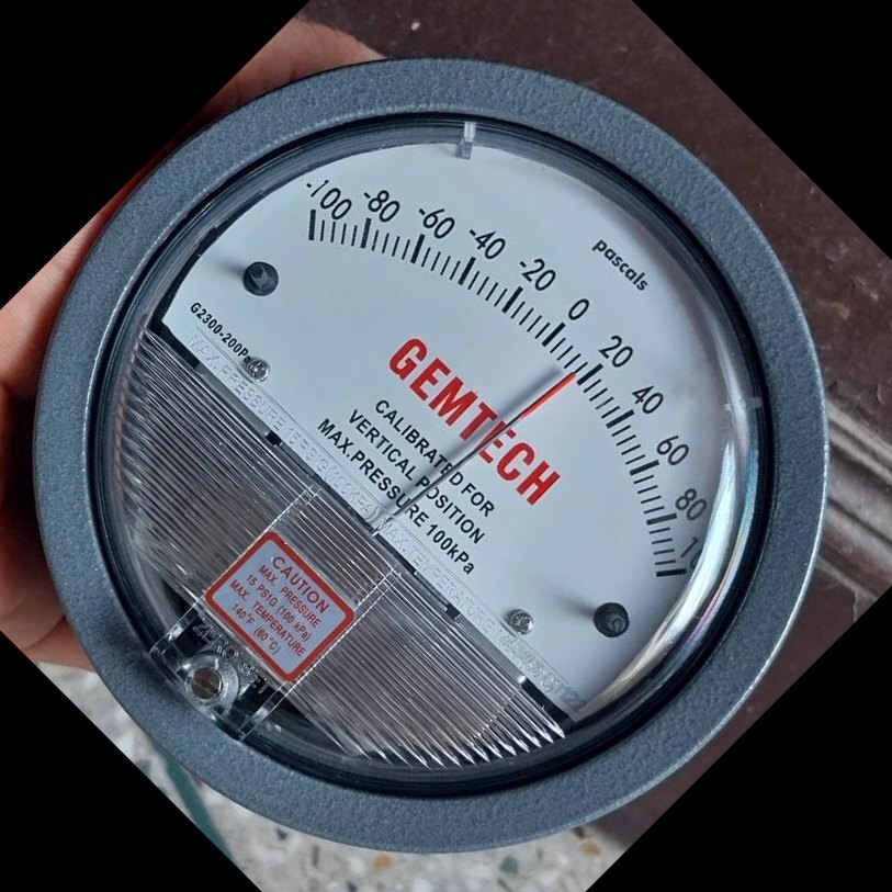 NO 1 GEMTECH Differential Pressure Gauge India