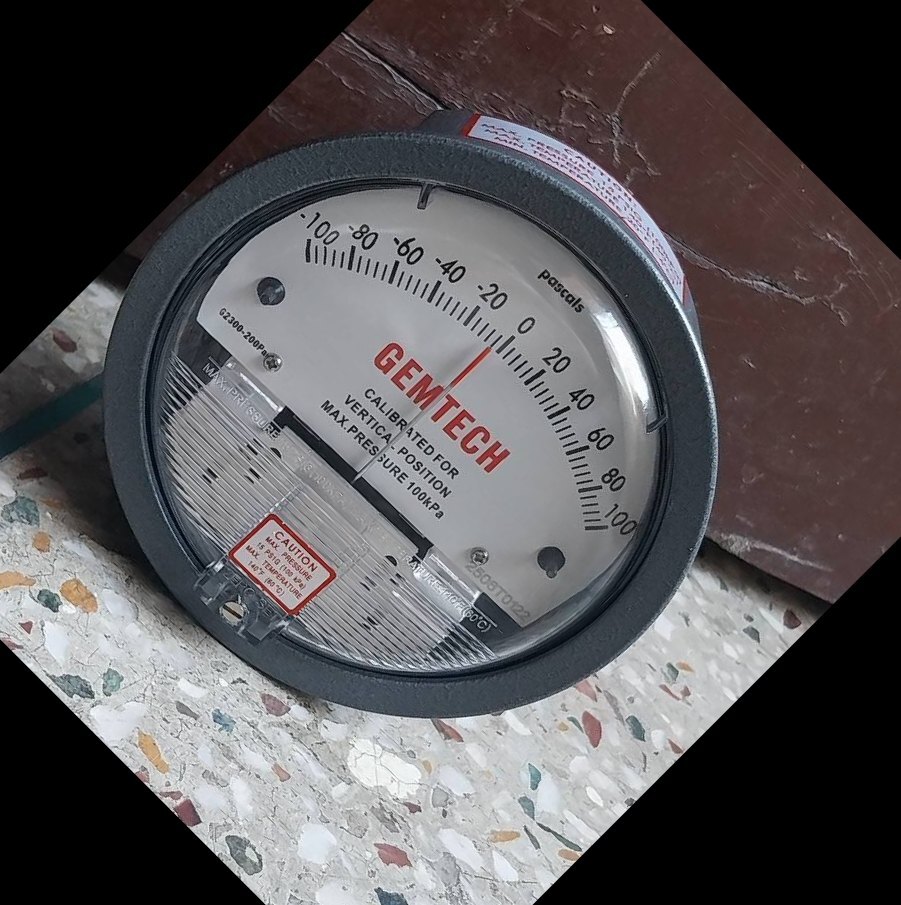 NO 1 Gauge India GEMTECH Differential Pressure Gauge