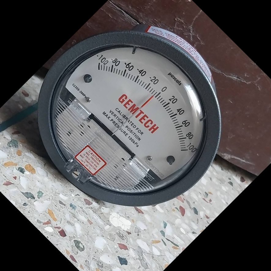 NO 1 Gauge India GEMTECH Differential Pressure Gauge