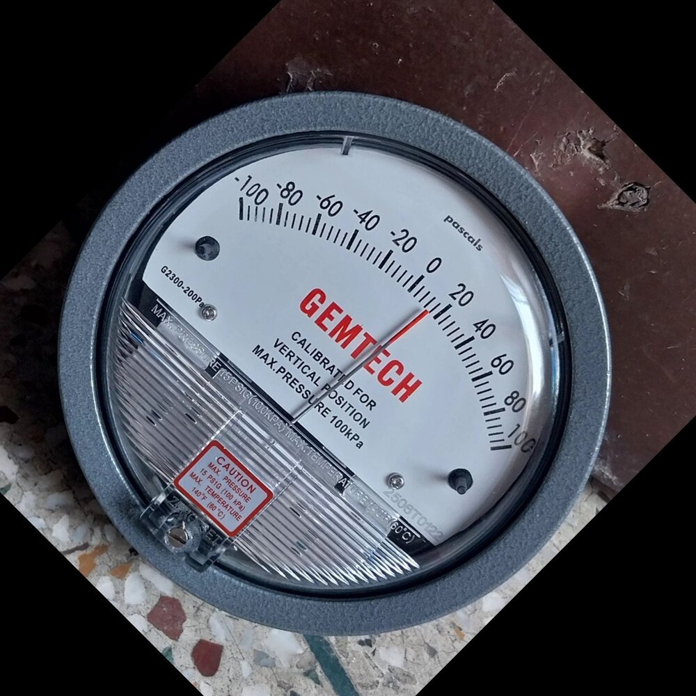 NO 1 GEMTECH Differential Pressure Gauge Delhi