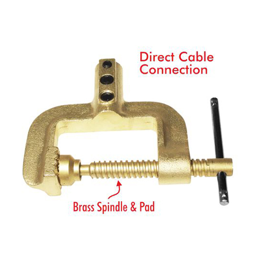 Ecsir80 Earth Clamp Sirio Type Heavy Duty 800A - Application: Safety Grounding