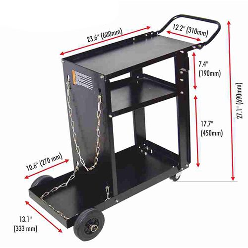 Mimcf Mig Cart F-Type - Color: Black