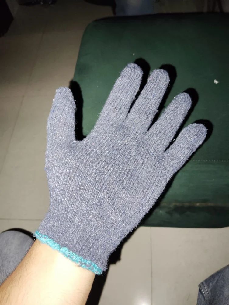 Nylon Knitted Gloves - Color: Requirement Based