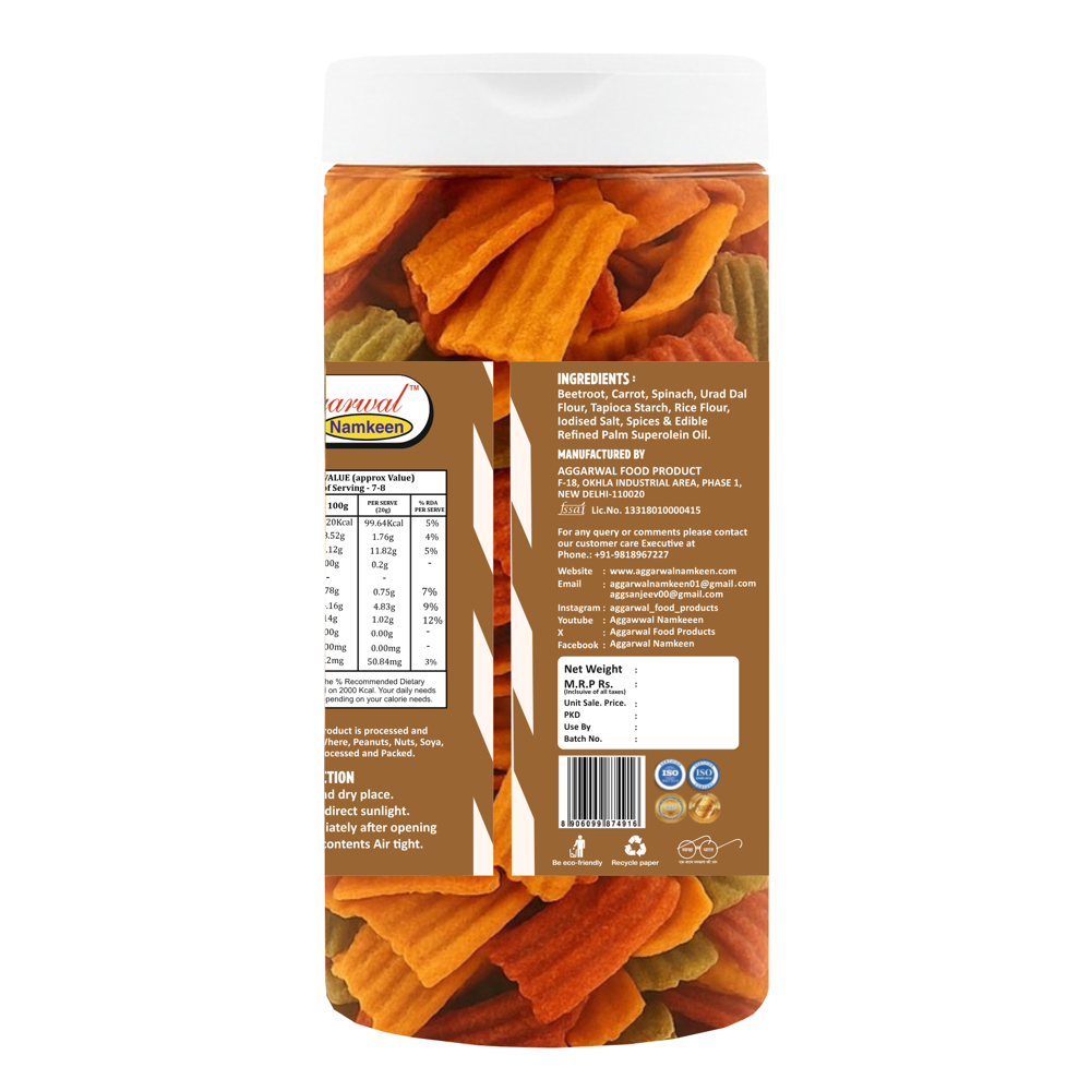 Mix vegetable Achari chips
