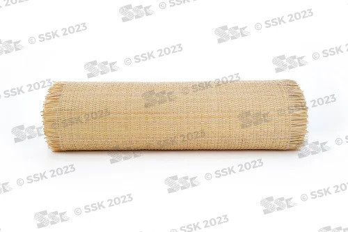 Rattan Cane Webbing Roll (Closed Design) - Color: Brown