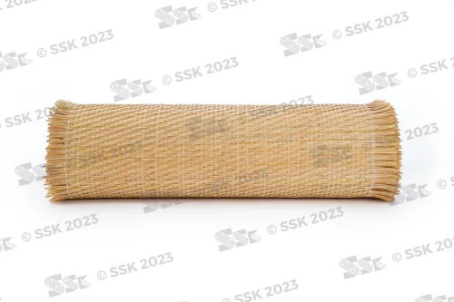 Rattan Cane Webbing Roll (Net Design) - Color: Brown