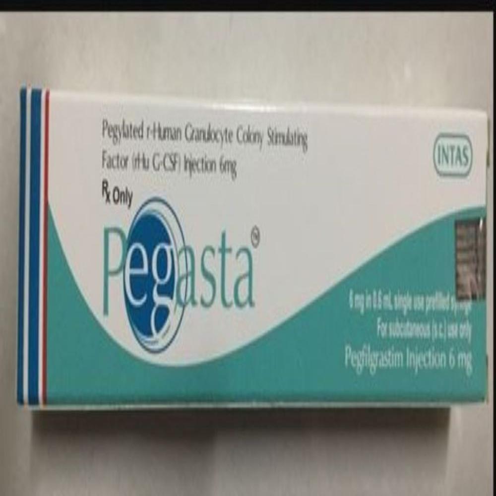 Pegasta (Pfs) Pegylated R-Human Granulocyte Colony Stimulating Factor 6Mg Injection - Origin: India