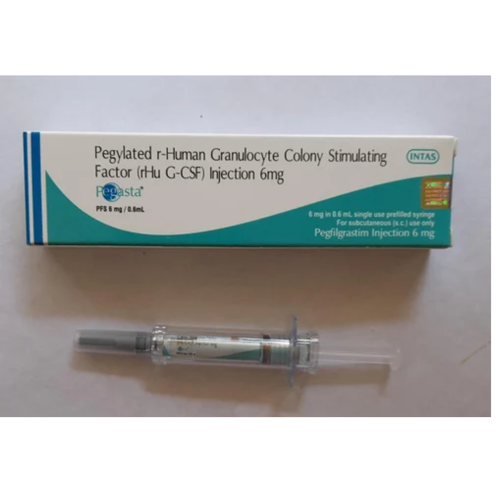 Pegasta (pfs) Pegylated r-Human Granulocyte Colony Stimulating Factor 6mg Injection