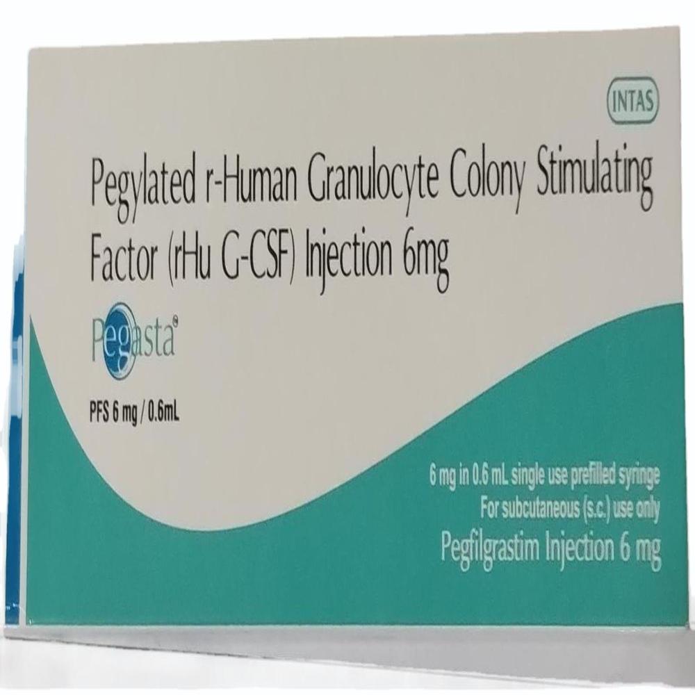 Pegasta (pfs) Pegylated r-Human Granulocyte Colony Stimulating Factor 6mg Injection