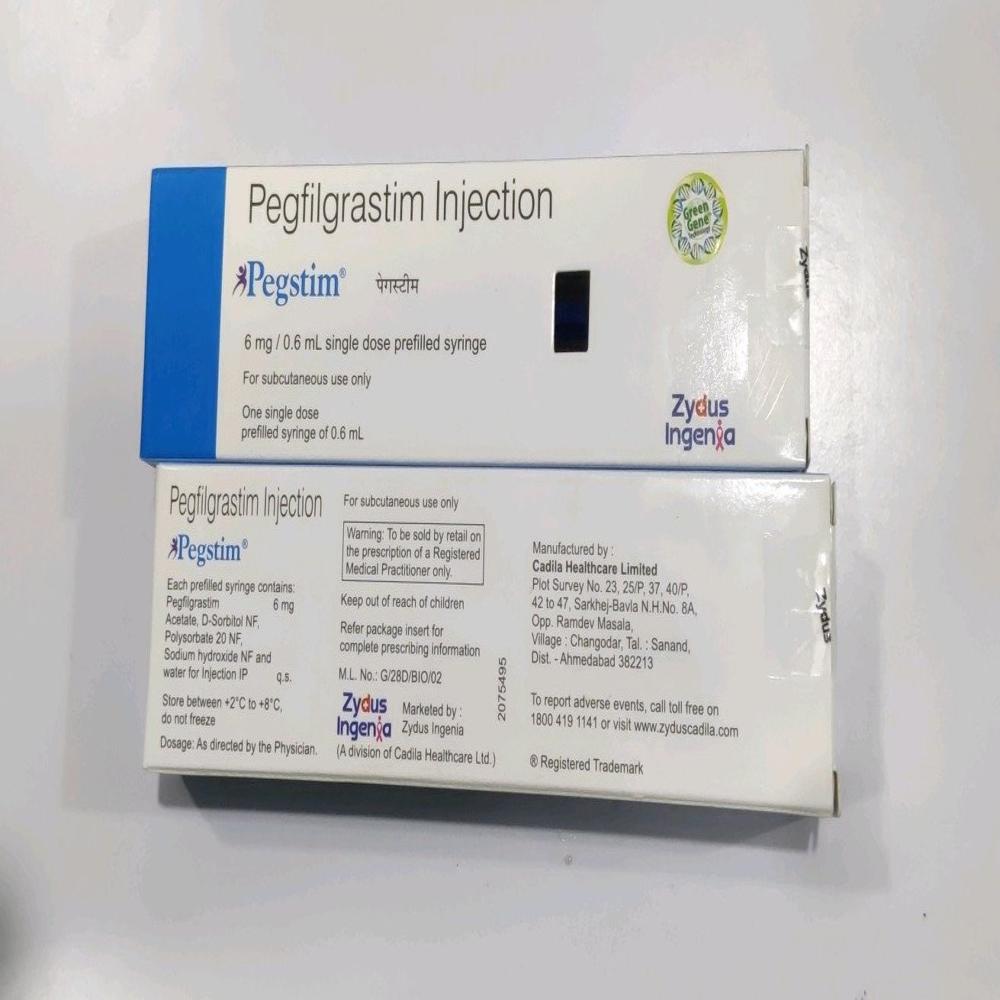 Pegstim (Pfs) Pegfilgrastim 6 Mg Injection - Origin: India