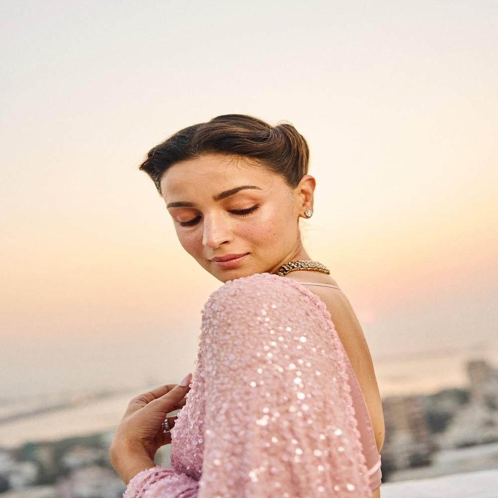 Bollywood Inspired Alia Bhatt Saree