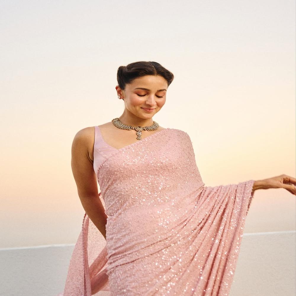 Bollywood Inspired Alia Bhatt Saree