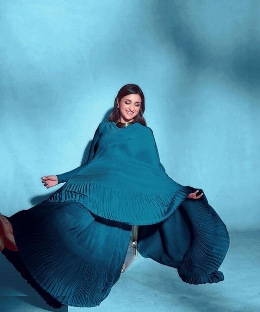 Bollywood Inspired Parineeti Chopra Style Saree