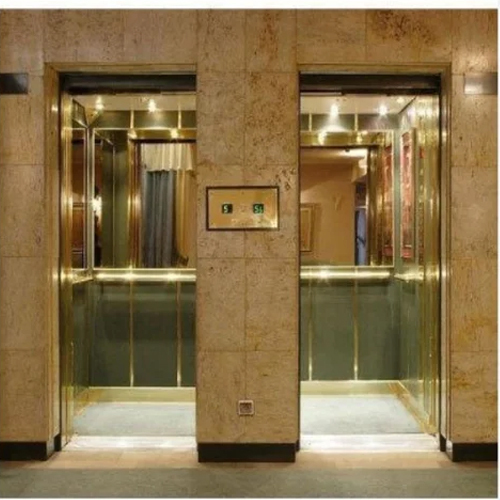 Mall Passenger Lift - Material: Stainless Steel