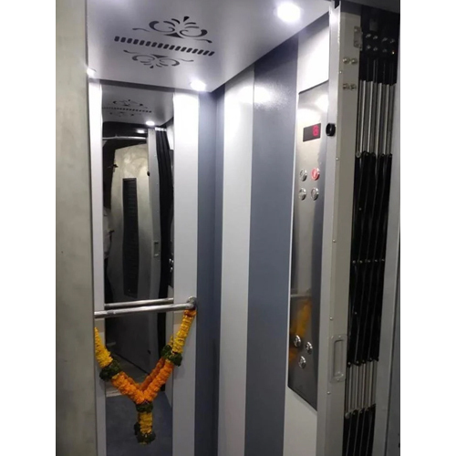 Electric Residential Elevator - Material: Stainless Steel