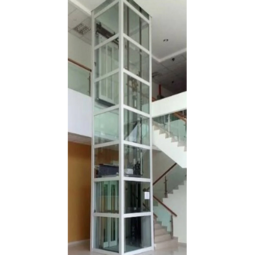 Hydraulic Lift With Iron Structure