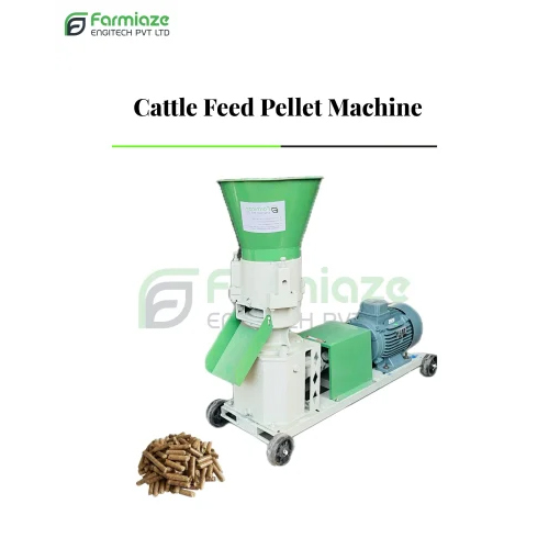5Hp Cattle Feed Machine - Automation Grade: Semi Automatic
