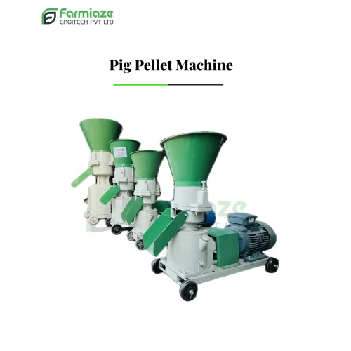 500Kg 10Hp Pig Feed Machine - Automation Grade: Semi Automatic