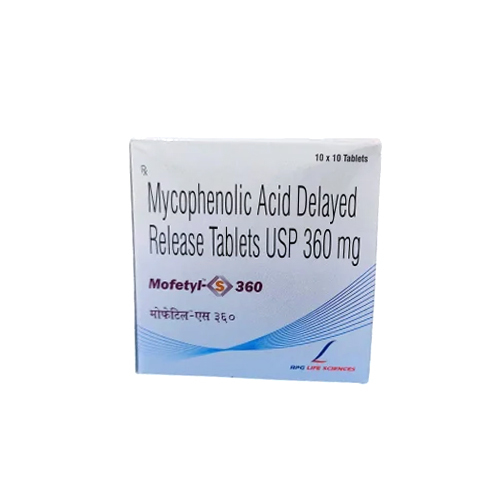 360mg Mycophenolic Acid Delayed Release Tablets