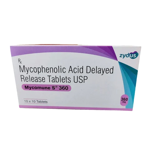 360mg Mycophenolic Acid Delayed Release Tablets