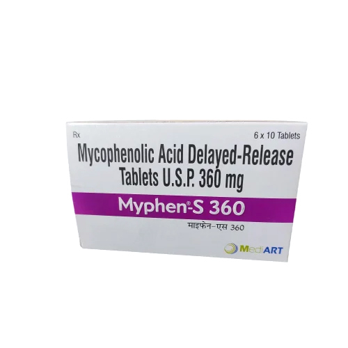 360mg Mycophenolic Acid Delayed Release Tablets