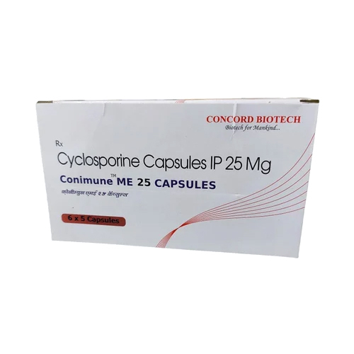 25mg Cyclosporine Capsules