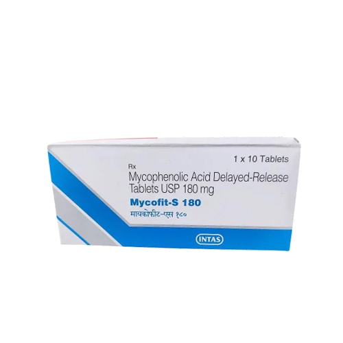 180mg Mycophenolic Acid Delayed Release Tablets