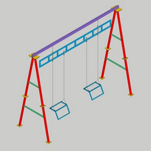 Sympathetic Garden Swing - Color: Multicolor