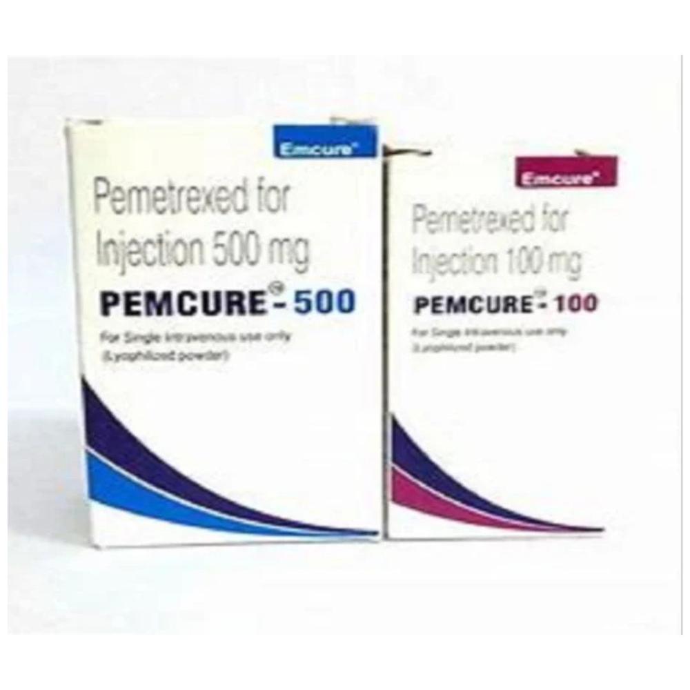 Pemcure Pemetrexed 100mg Injection - Origin: India