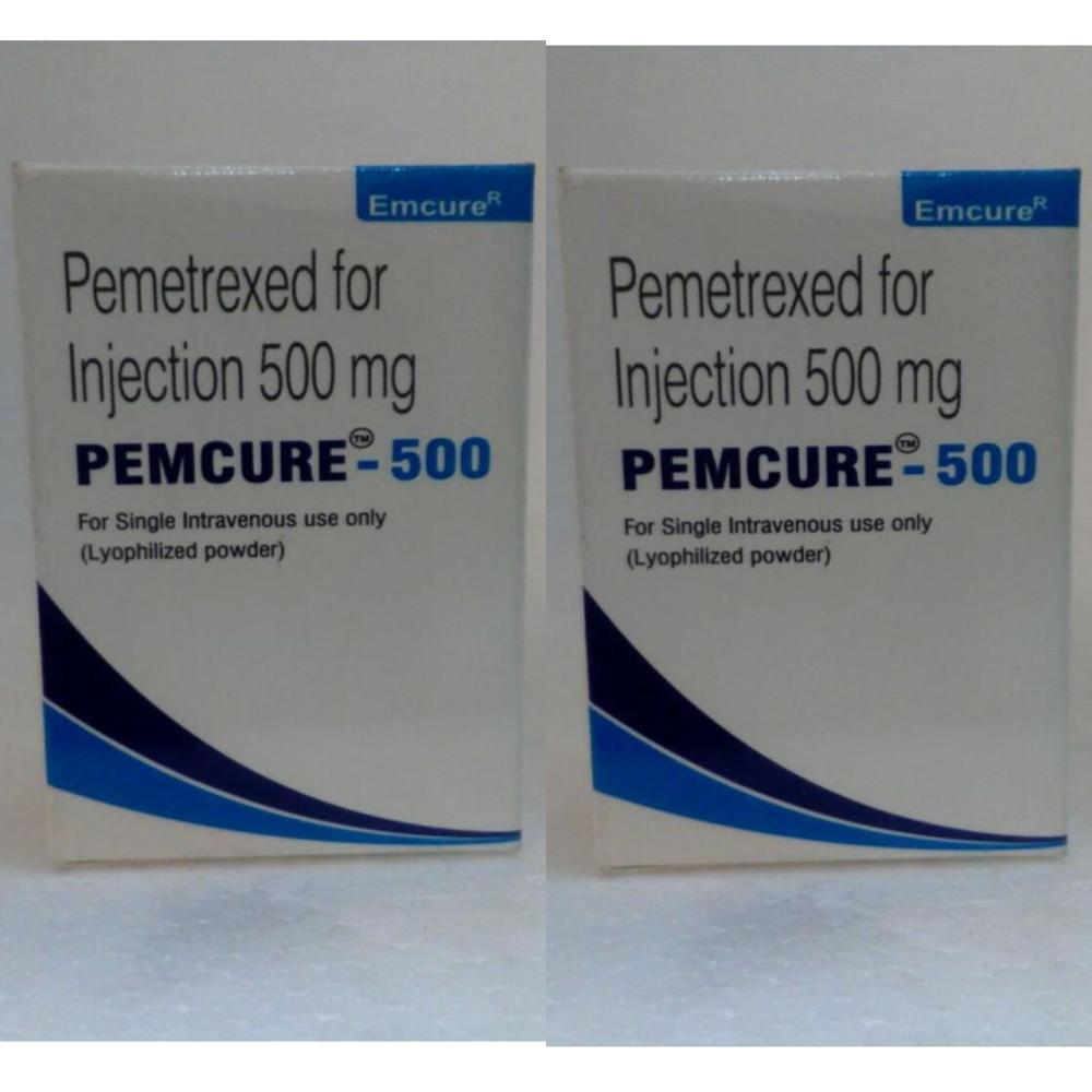 Pemcure Pemetrexed 500mg Injection By K T Agencies
