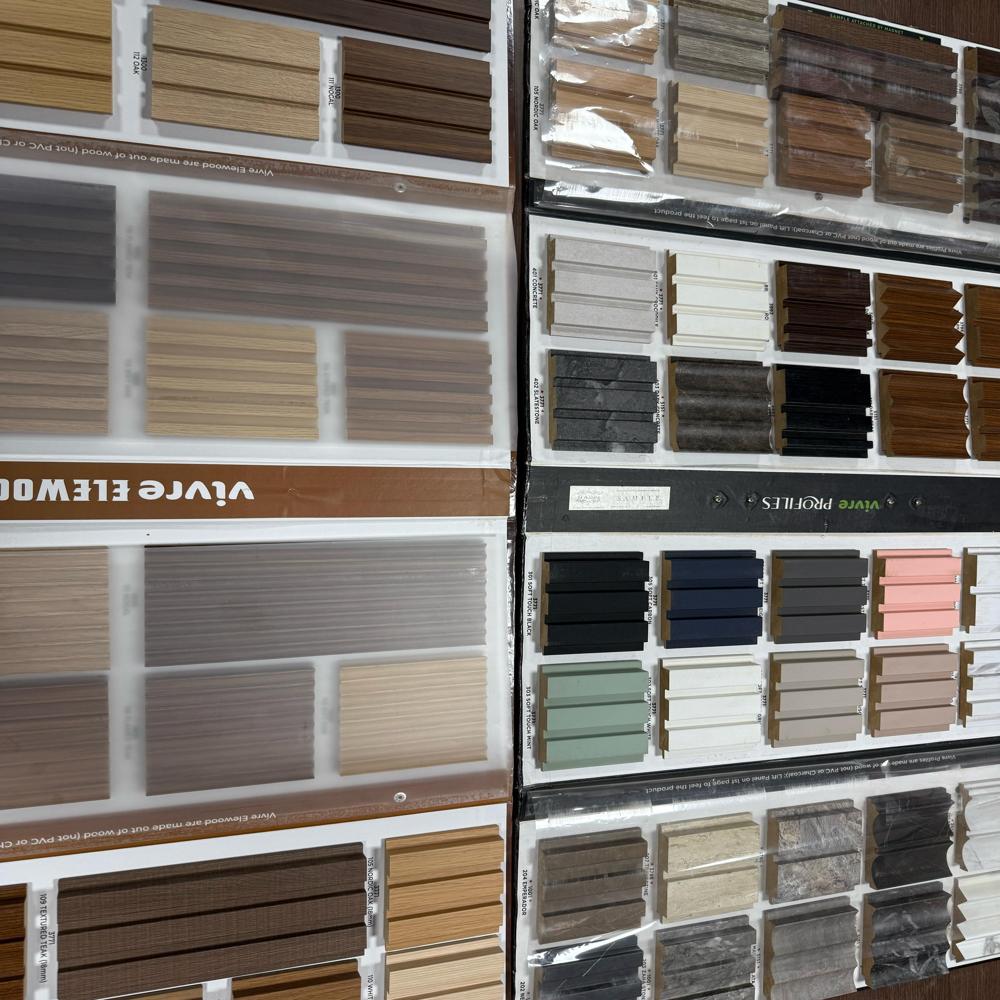 Premium Mdf Louvers Panel - Advantage: Moisture-resistant Coating For Longer Durability