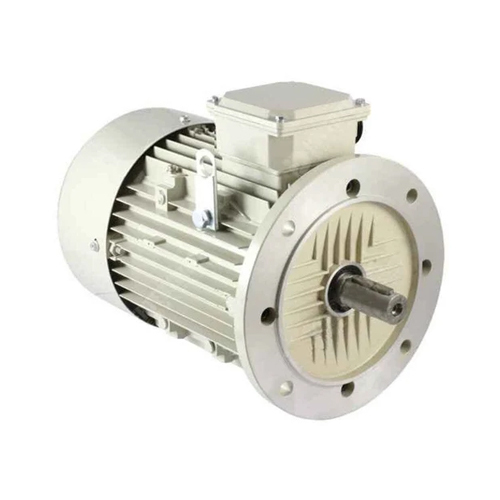 Industrial White Three Phase Induction Electric Motor