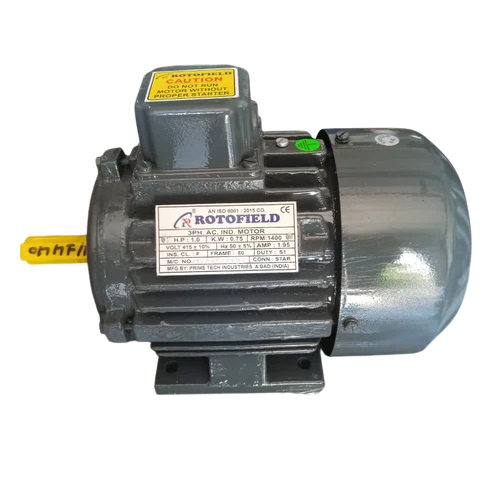 Industrial 1Hp 1440Rpm Foot Mounted Motor - Efficacy: Ie2