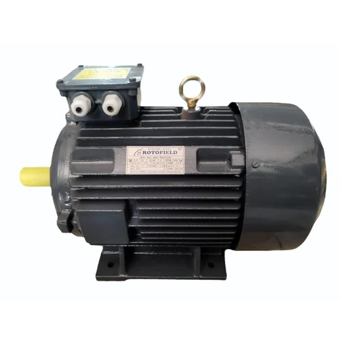 Rotofield 10 Hp Three Phase Ac Induction Motor - Efficacy: Ie4