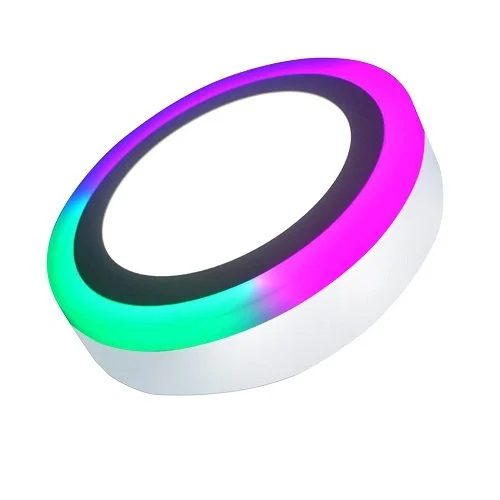 6W Double Color Panel Light - Color: White
