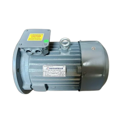 Industrial 5HP Rotofield Vertical Flange Mounted Motor