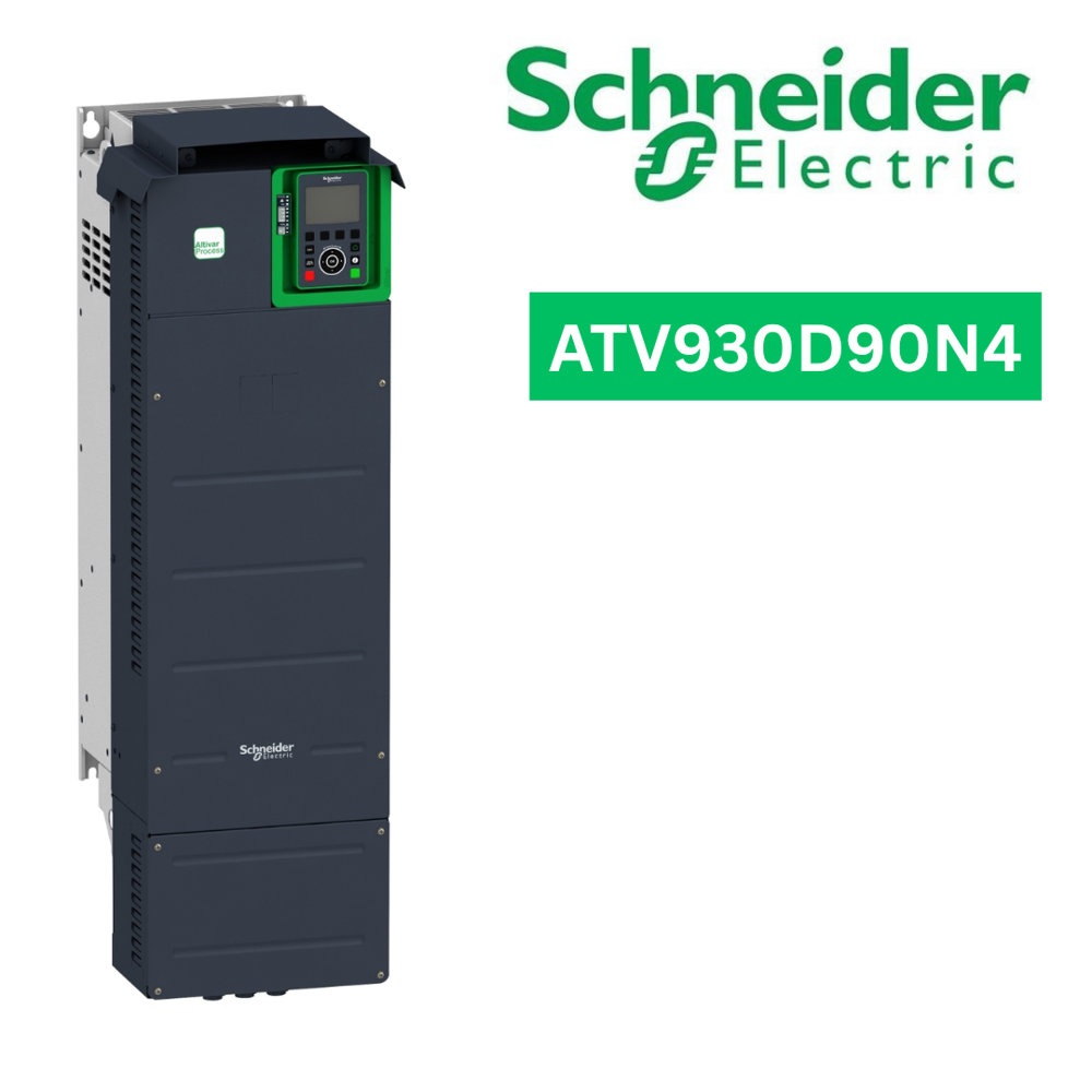 ATV930D90N4-variable speed drive, Altivar Process ATV900, ATV930, 90kW, 400 to 480V, with braking unit, IP21