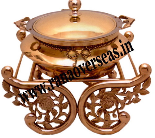 Copper Brown Cpper New Look Chafing Dish