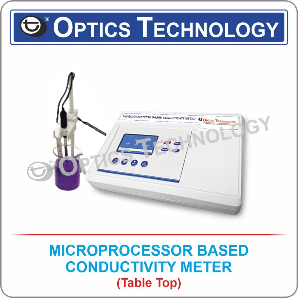 Microprocessor Based Conductivity Meter(Table Top) - Accuracy: 0.5 %